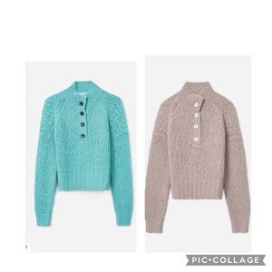 Everlane Lofty Knit Henley Bundle